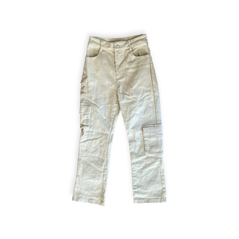 Altar'd State cream pants casual cargo XS cream beige